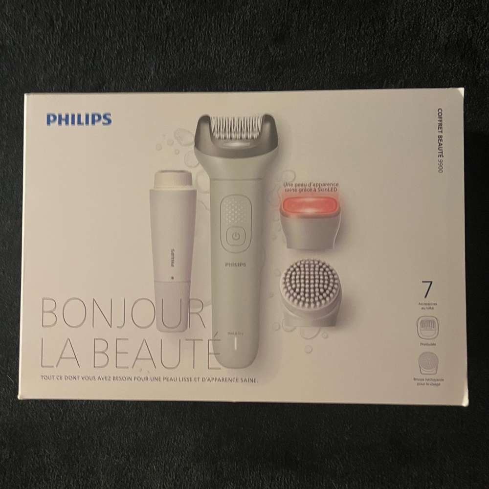 PHILIPS Beauty Set 9900 BRE738/00 LIKE NEW